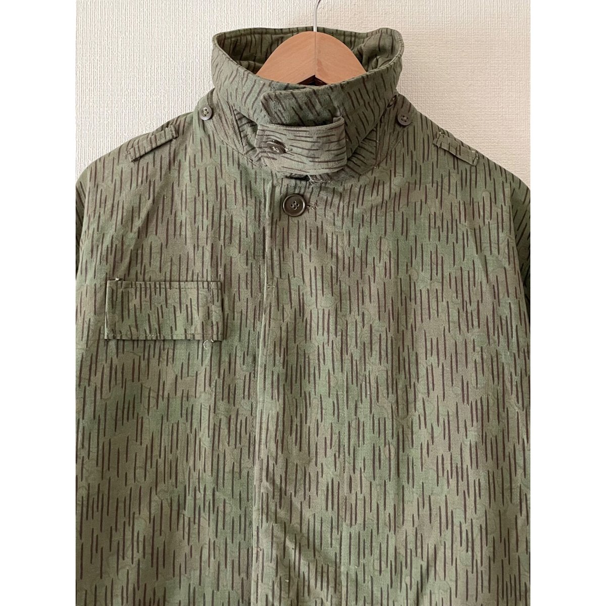 DEAD STOCK チェコ軍 M60 ニードルカモ レインドロップカモコート2B 