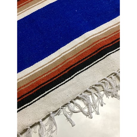 エルパソサドルブランケット ダイアモンドセンター ROYAL BLUE 210cm×150cm