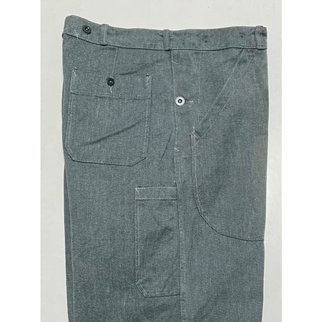 USED スイス軍　デニムワークパンツ 34/30相当 33