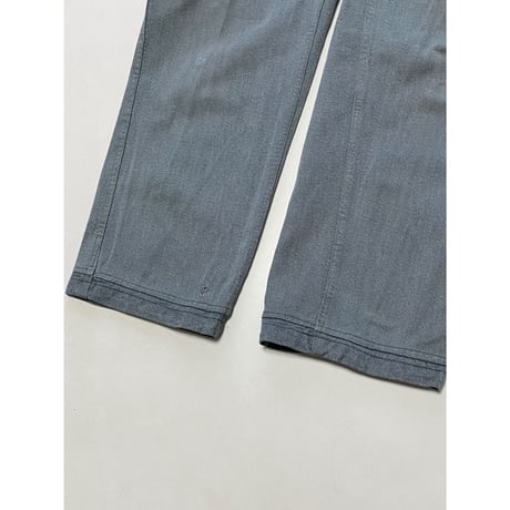 USED スイス軍　デニムワークパンツ 34/30相当 24
