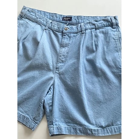 USED 90's リーバイス DOCKERS ツータックシャンブレーショートパンツ 38