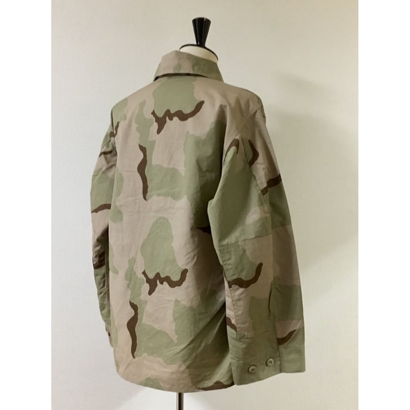 DEAD STOCK 米軍 3カラー デザートカモ BDU ジャケット LARGE-SHORT
