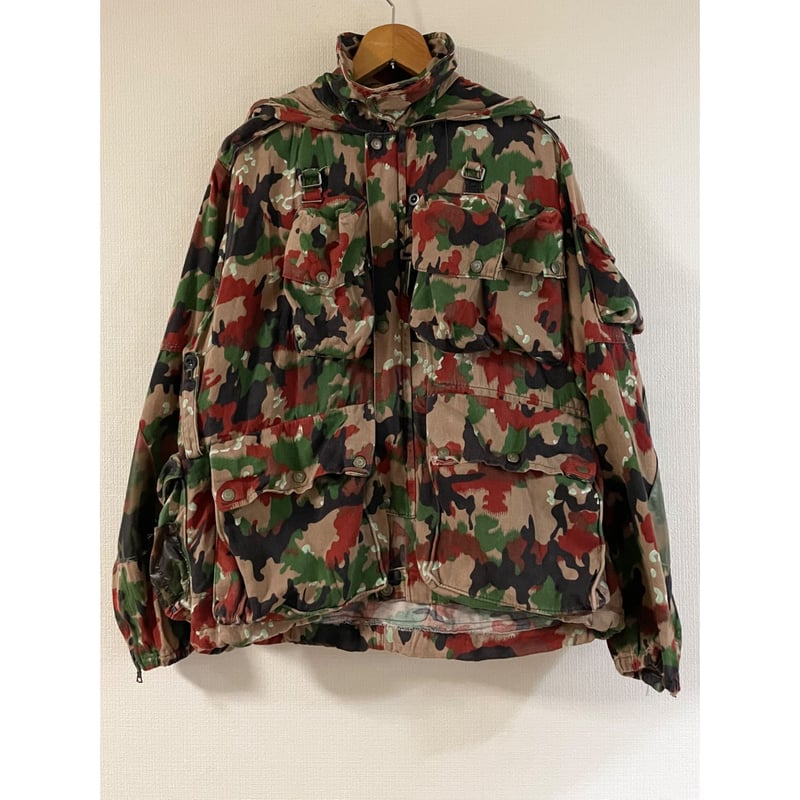 スイス軍　M70アルペンカモ　XLサイズ　84-54 70's スイス軍M70 アルペンカモパンツ - Fresh Service