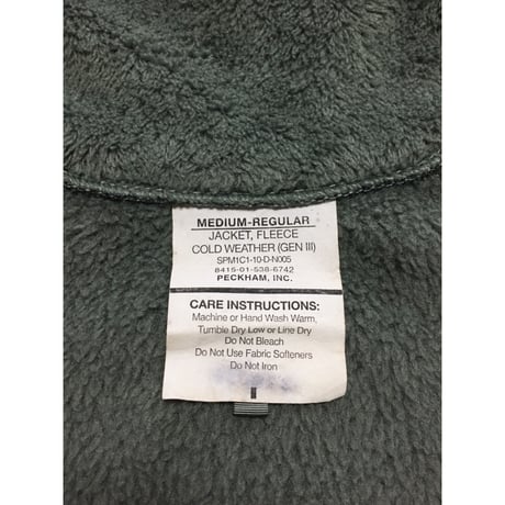 ECWCS GEN3 レベル3 MEDIUM-REGULAR 米軍　エクワックス　4