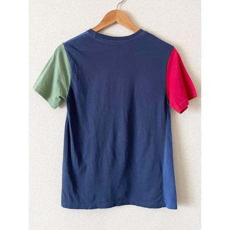 USED POLO ラルフローレン マルチカラーポケットTシャツ　ボーイズM