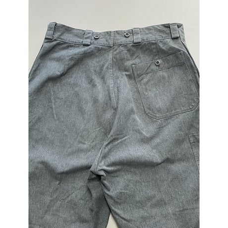 USED スイス軍　デニムワークパンツ 36/30相当 15