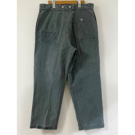USED スイス軍　デニムワークパンツ 36/30相当 47
