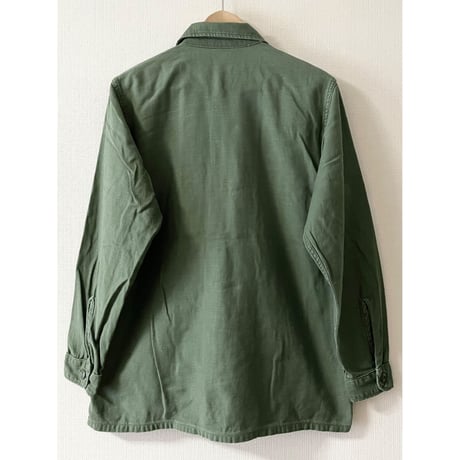 VINTAGE 60's US ARMY OG107 ユーティリティシャツ　シャツ袖 2nd 15 1/2×33