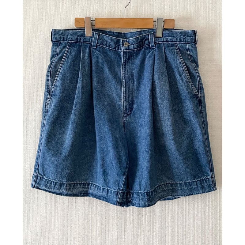 90s USA製 リーバイス DOCKERS ツータック デニムパンツ実寸W38 90s USA製 リーバイス DOCKERS ツータック デニムパンツ実寸W38