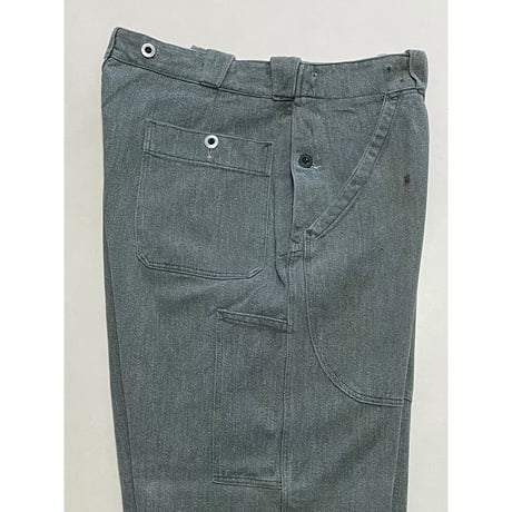 USED スイス軍　デニムワークパンツ 36/28相当 71