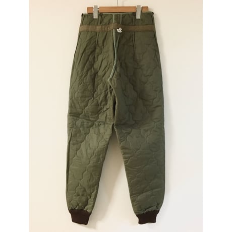 DEAD STOCK チェコ軍　M85 キルティングライナーパンツ　小さめサイズ　デッドストック 7