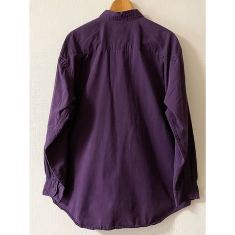 USED 90's OLD  GAP シャツ　L パープル