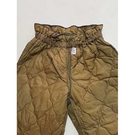 DEAD  STOCK チェコ軍　M85 キルティングライナーパンツ　デッドストック 8