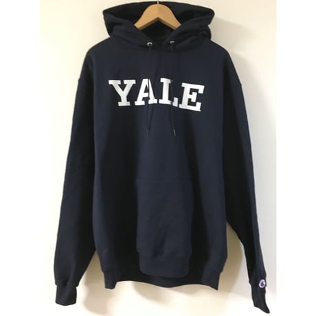 Champion チャンピオン YALE Powerblend Hood 紺
