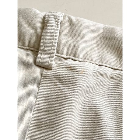 USED 90's POLO ラルフローレン ツータックチノ ETHAN 32/32 ライトベージュ
