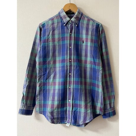 USED POLO B/D シャツ　ボーイズL