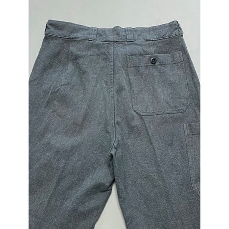 USED スイス軍　デニムワークパンツ 34/28相当 21