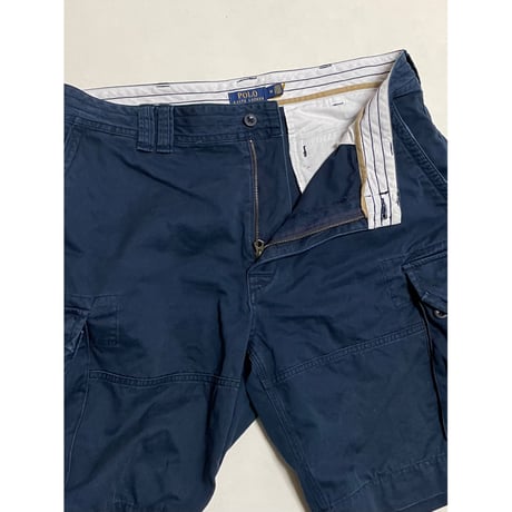 USED POLO ラルフローレン カーゴショーツ NAVY 38