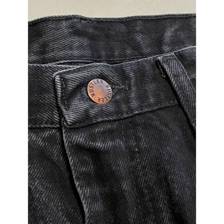 USED RUSTLER ブラックデニム 34/30