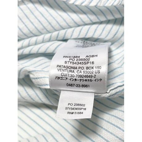 USED W's patagonia プルオーバーシャツ 54345 SP16
