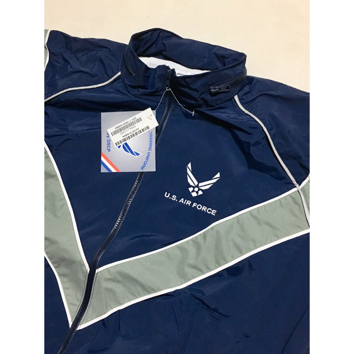 DEAD STOCK US AIRFORCE PTUナイロンジャケット SMALL | FBR
