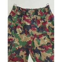 USED 90's スイス軍 M83 アルペンカモカーゴパンツ 40/72