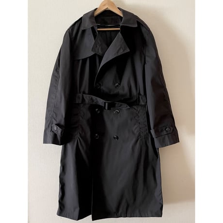 USED US ARMY オールウェザーコート BLK 42R トレンチコート