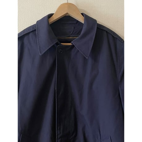 USED US AIRFORCE オールウェザーコート 42S 紺 シングルブレスト