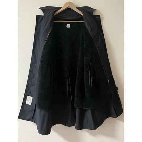 USED 90's US ARMY オールウェザーコート　黒 44s