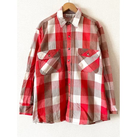 USED 80〜90's FIELD & STREAM ヘビーネルシャツ L