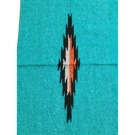 エルパソサドルブランケット ダイアモンドセンター TEAL  210cm×150cm