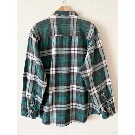 USED 90's FIVE BROTHER ヘビーネルシャツ 2XL