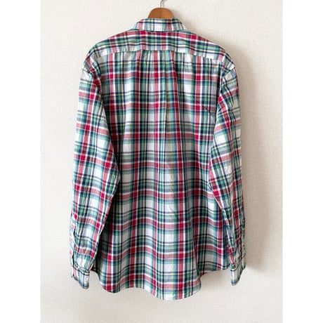 USED POLOラルフローレン CUSTOM FIT ボタンダウンシャツ XXL
