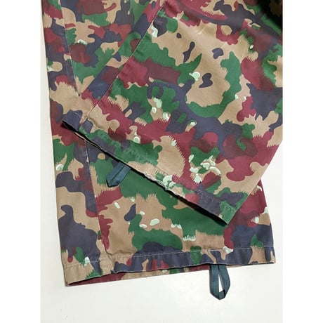 USED 80's スイス軍　M83 アルペンカモカーゴパンツ