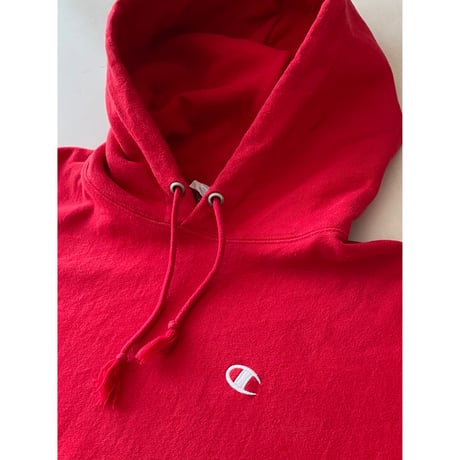 USED Champion REVERSE WEAVE パーカー　LARGE