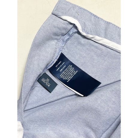 USED POLO ラルフローレン TYLER SHORT オックスフォード 36 BLUE