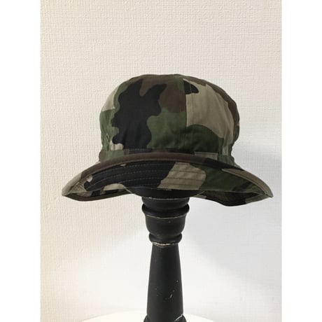 DEAD STOCK フランス軍 HBTウッドランドカモHAT デッドストック