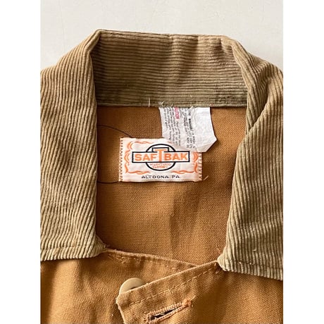 USED  SAFTBAK ブラウンダックハンティングJKT