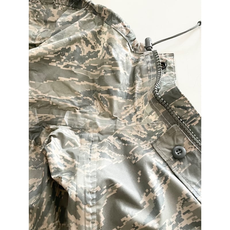USED USAF IMPROVED RAINSUIT PARKA ライナー付き ABU ME