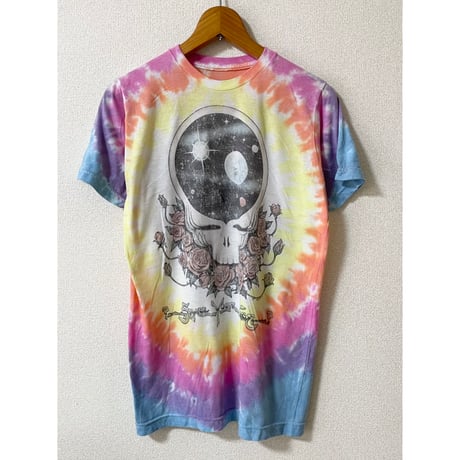USED 00's GRATEFUL DEAD タイダイTシャツ Sサイズ LIQUID BLUE