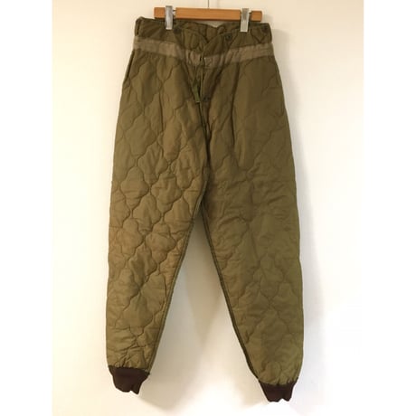 キルティングライナーパンツ | STORES