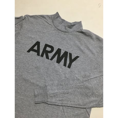 米軍 IPFU 長袖ハイネック ARMY Tシャツ