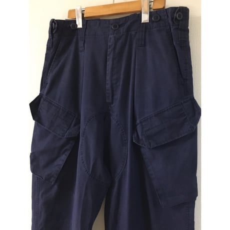 USED ROYAL NAVY カーゴパンツ　斜めポケット　75/88/104 イギリス軍