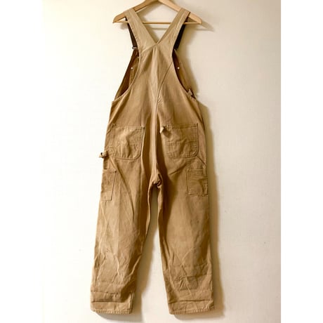 USED Carhartt 80's カーハート ダブルニーオーバーオール　アメリカ製 36/32