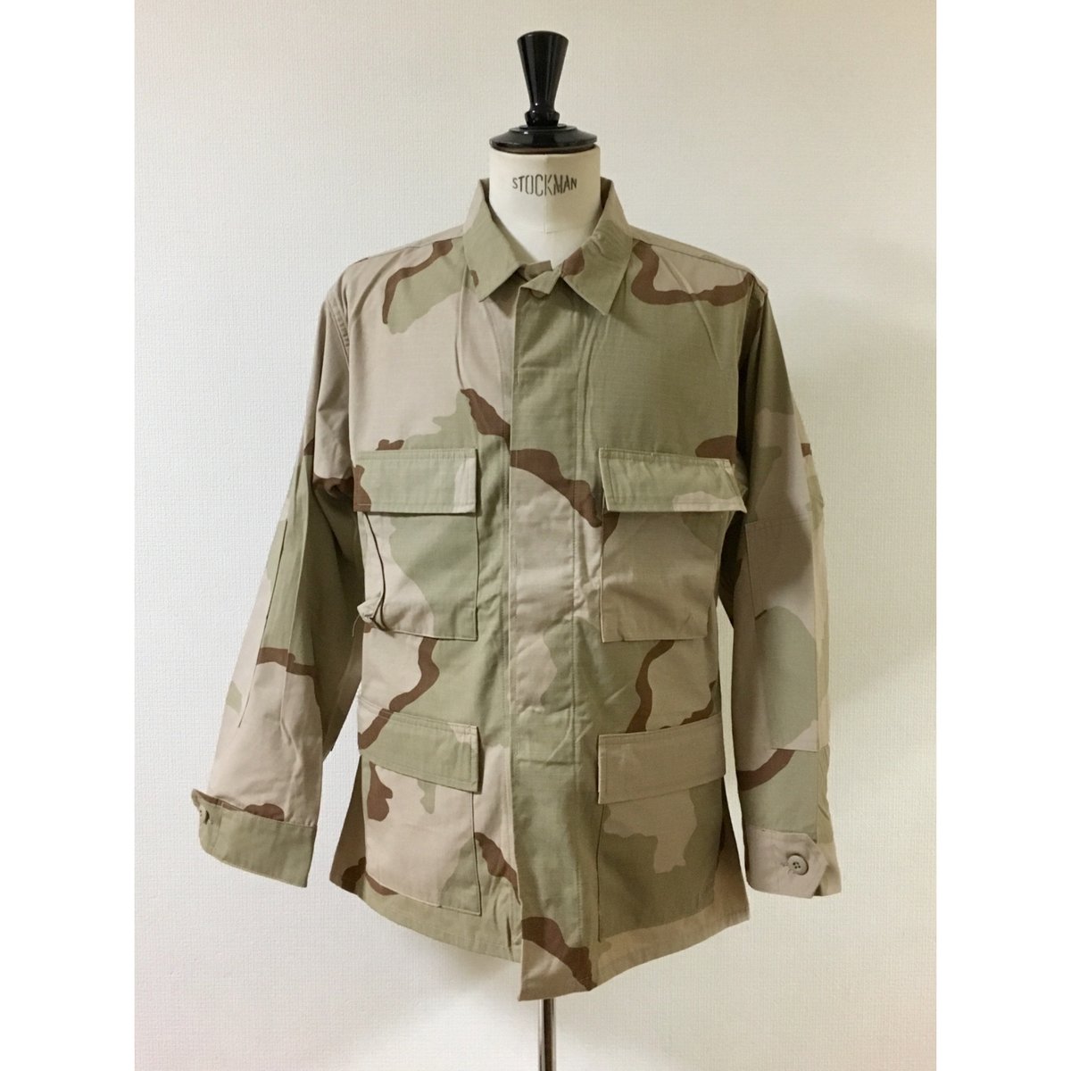 DEAD STOCK 米軍 BDUジャケット 3カラーデザートカモ M-S デッド DEAD STOCK 米軍 BDUジャケット 3カラーデザートカモ M-S デッド