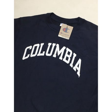 Champion リバースウィーブ CREW NAVY COLUMBIA チャンピオン