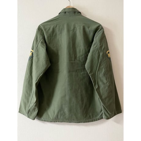 VINTAGE US ARMY ユーティリティシャツ 1st 後期 OG107 筒袖