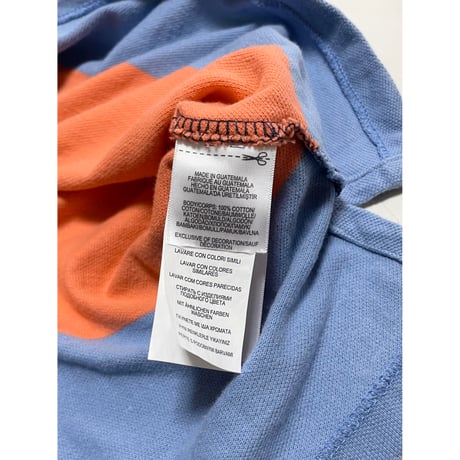 USED POLO ラルフローレン  ボーイズ　ボーダーポロシャツ M