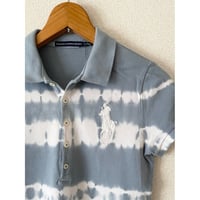 USED RALPH LAUREN BIGポニータイダイポロシャツ  S