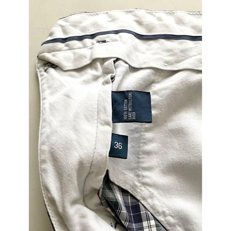 USED POLO ラルフローレン タータンチェックショートパンツ  36